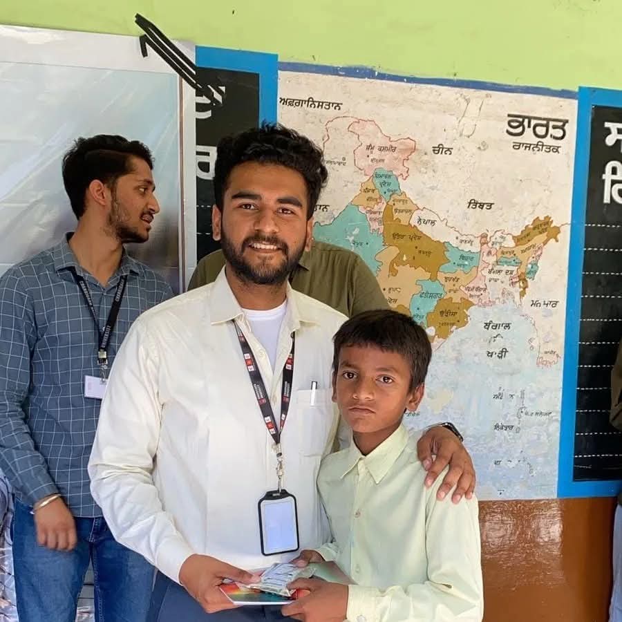 Spreading Knowledge & Smiles — Education Drive (2)
